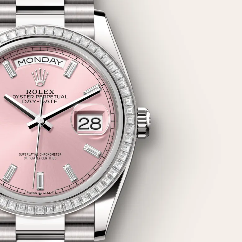 rolex M128399TBR-0029 - Il quadrante rosa