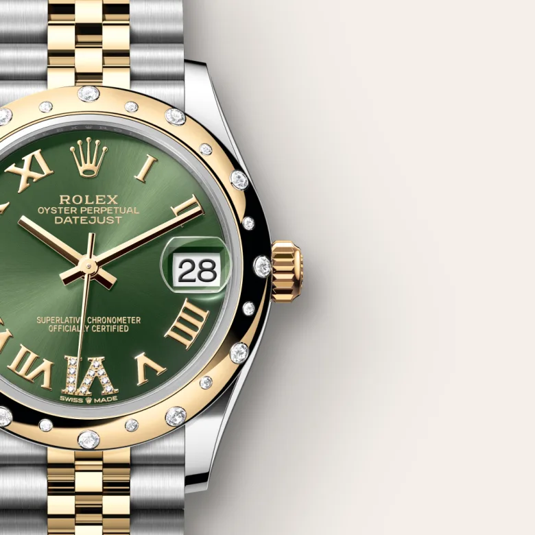 rolex M278343RBR-0016 - Il quadrante verde oliva