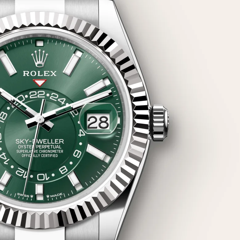 rolex M336934-0001 - Quadrante verde menta
