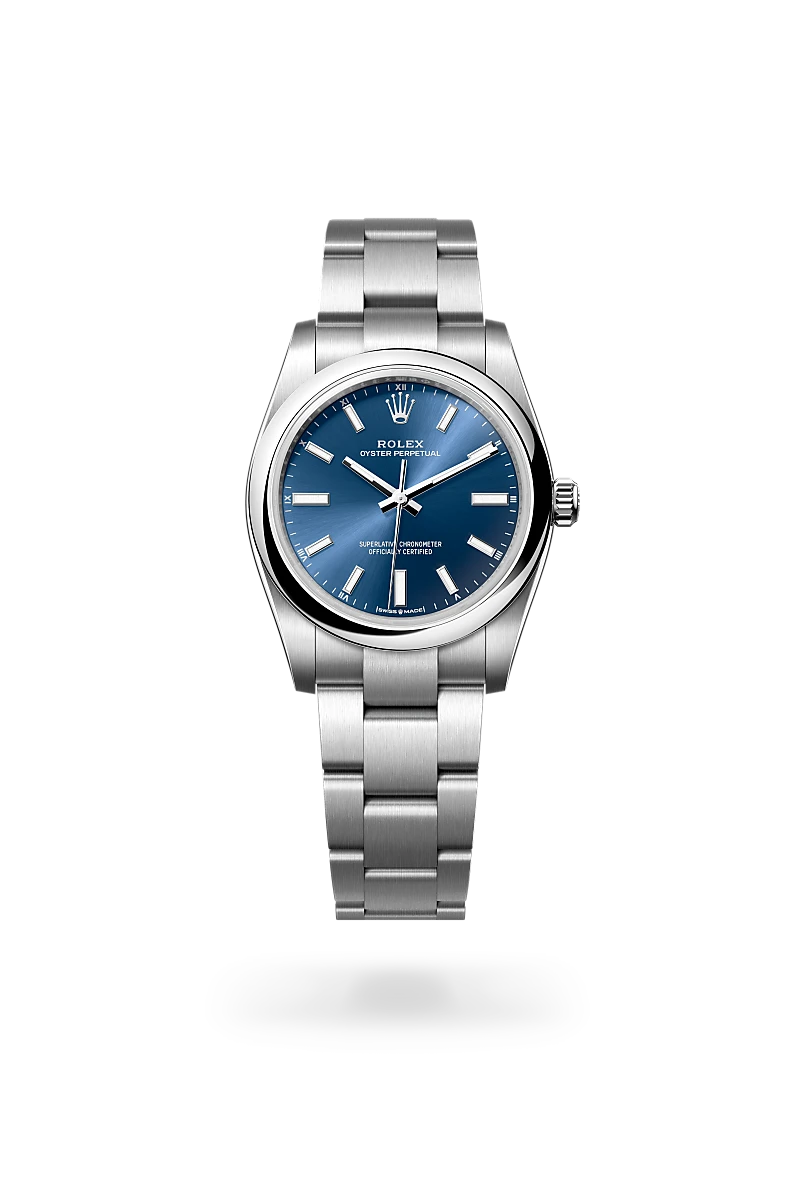 rolex Oyster Perpetual  in 15181 , M124200-0003 * - 